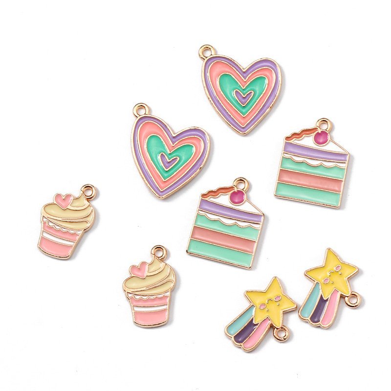 Enamel charms