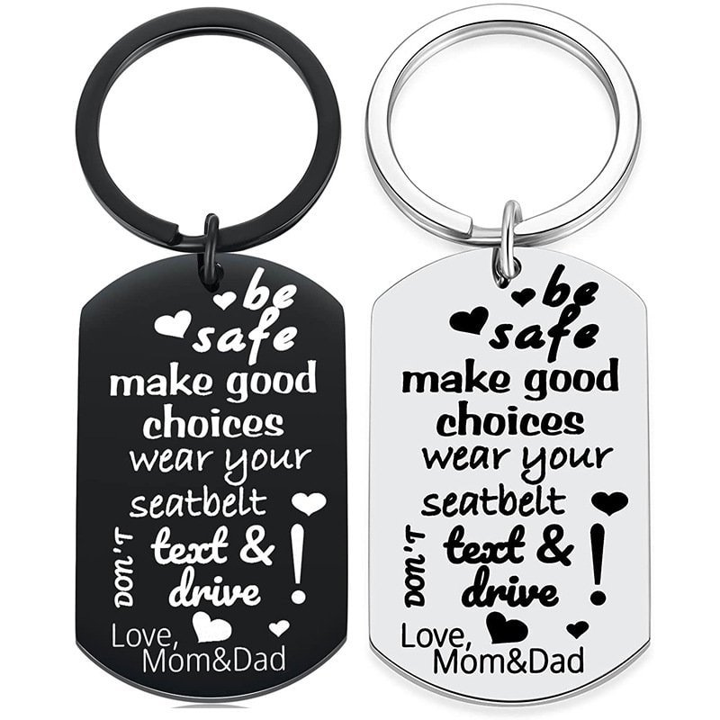Stainless Steel Keychain with Custom Printing
