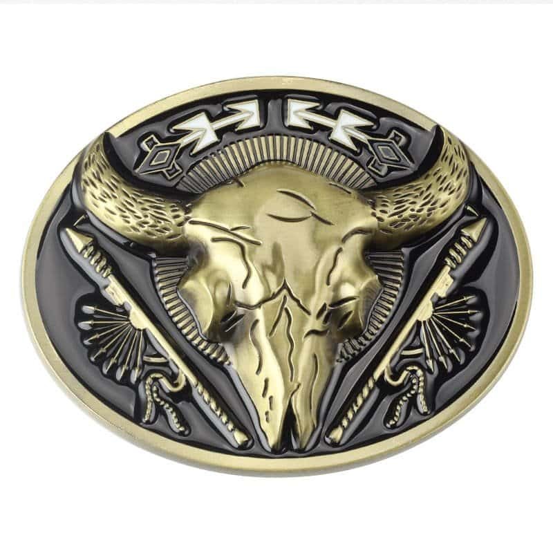 Longhorn bull belt buckle Longhorn bull belt buckle