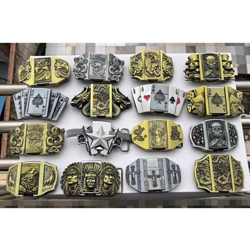 Different buckle styles