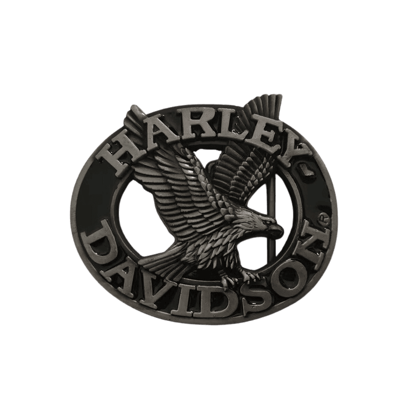 Authentic Harley Davidson Silver Belt Buckle