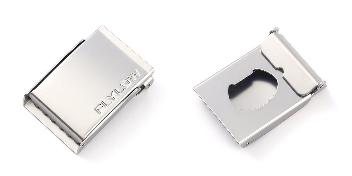 Military Belt Buckle with Bottle Opener Made of Thick Iron