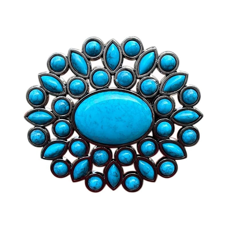 Oval Turquoise Buckle