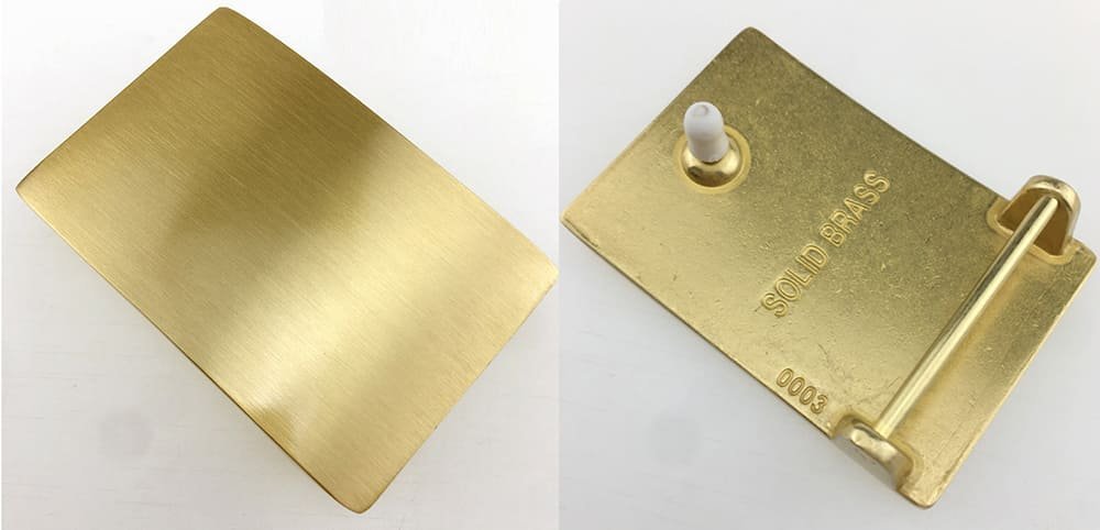 Solid Brass Belt Buckle