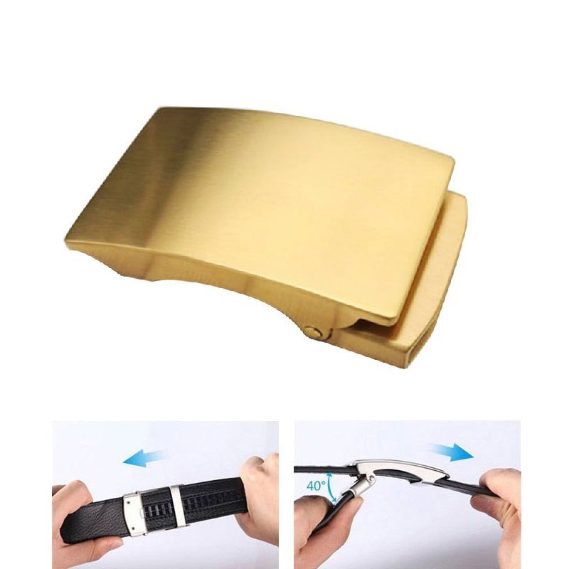 Stainless steel blank belt buckle