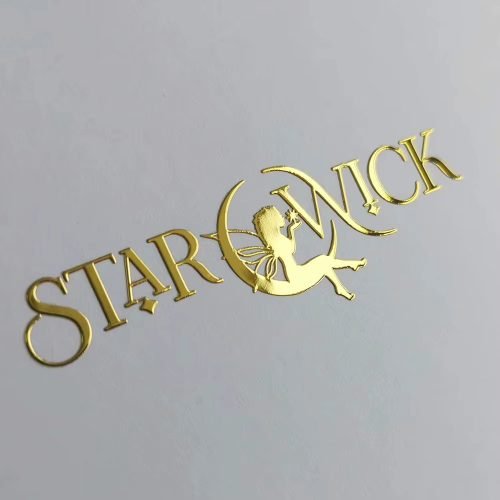 custom shape nickel sticker
