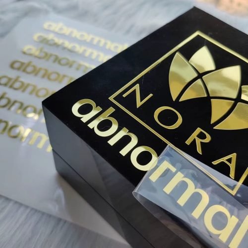 customer metal sticker Adhesive Options
